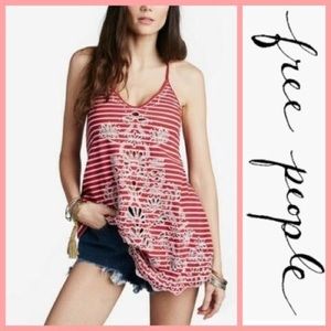 ✌️ Free People Raspberry Tank ✌️ XS 💋 NWT